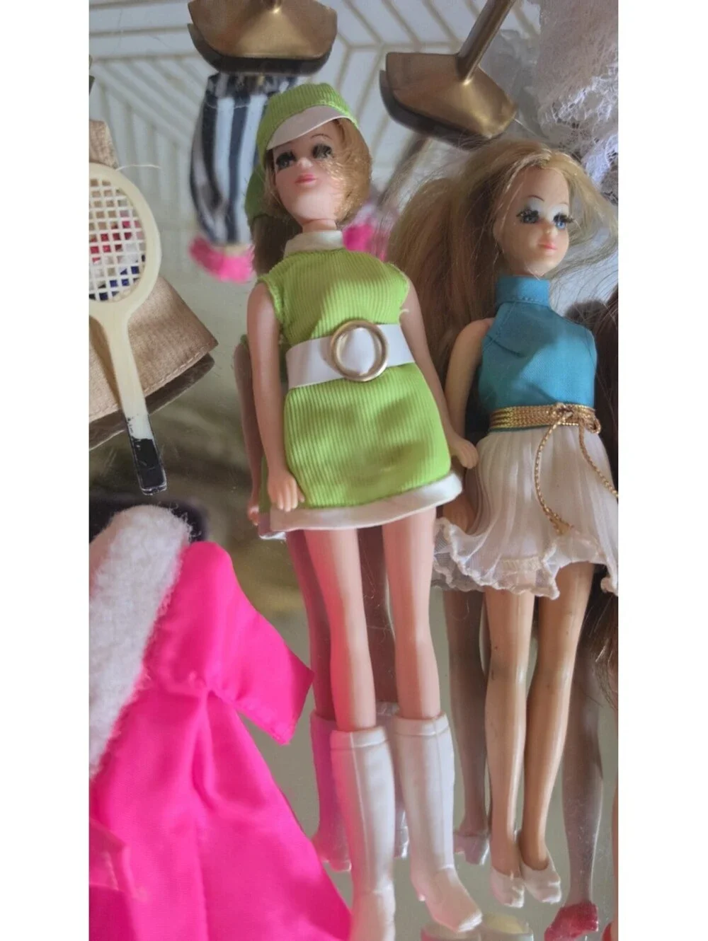 1970 Vintage Dawn Dolls With Outfits & Acces. - Japan & Hong Kong - Great Coll.